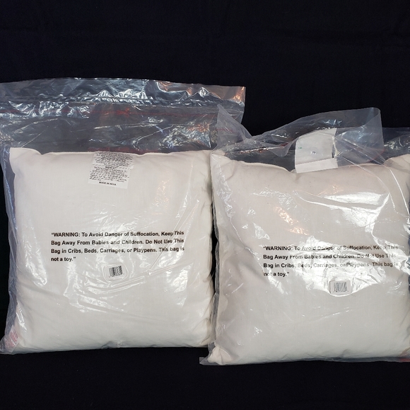 NEW 18x18 Cream Color Pillows - Picture 4 of 5